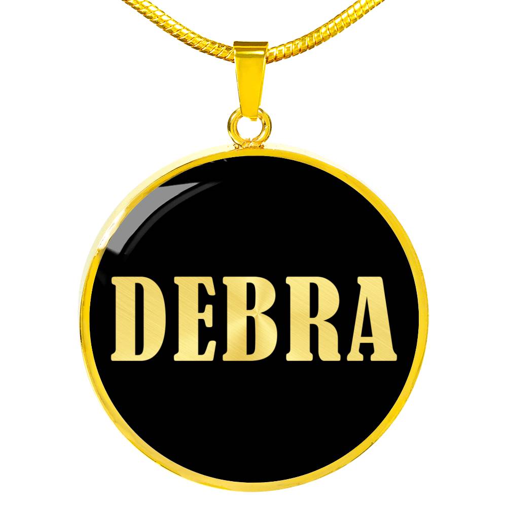 Debra v02 - 18k Gold Finished Luxury Necklace