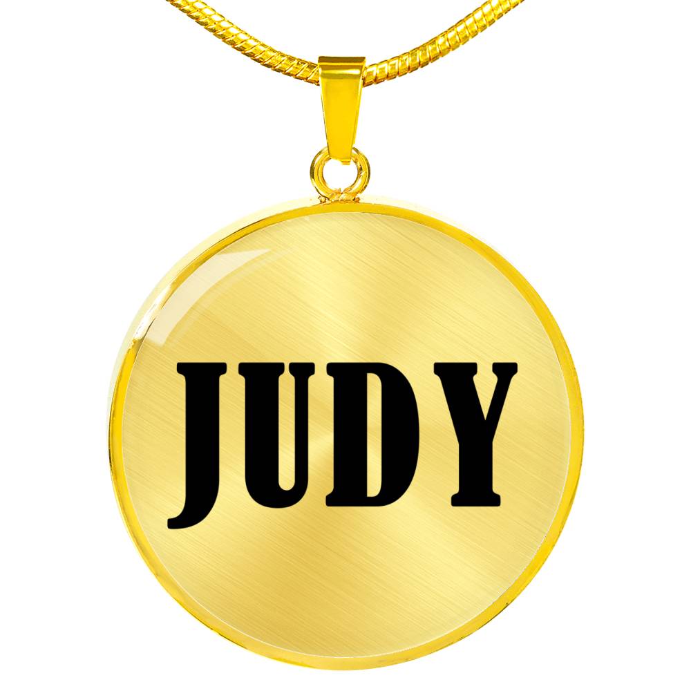 Judy v01 - 18k Gold Finished Luxury Necklace