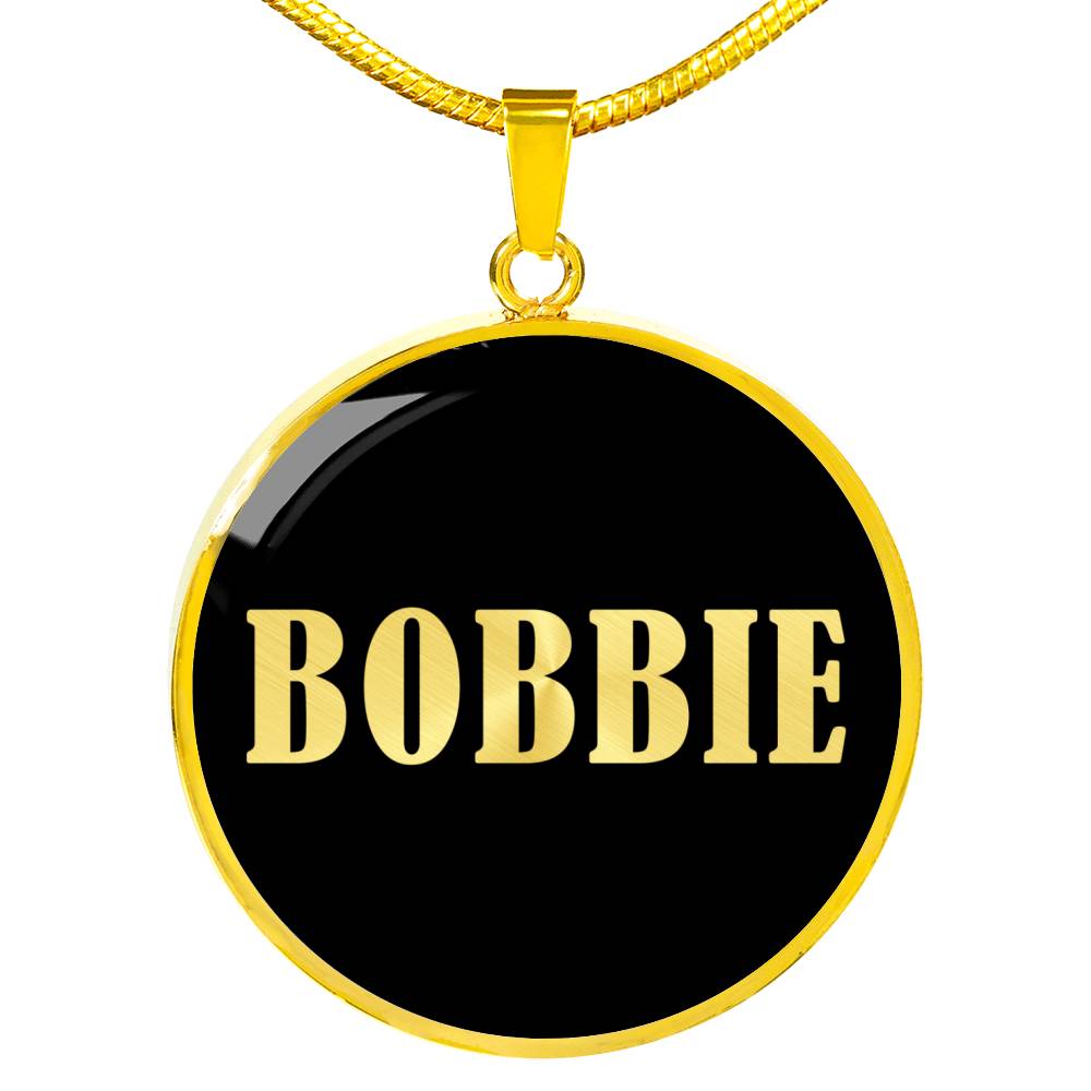 Bobbie v02 - 18k Gold Finished Luxury Necklace