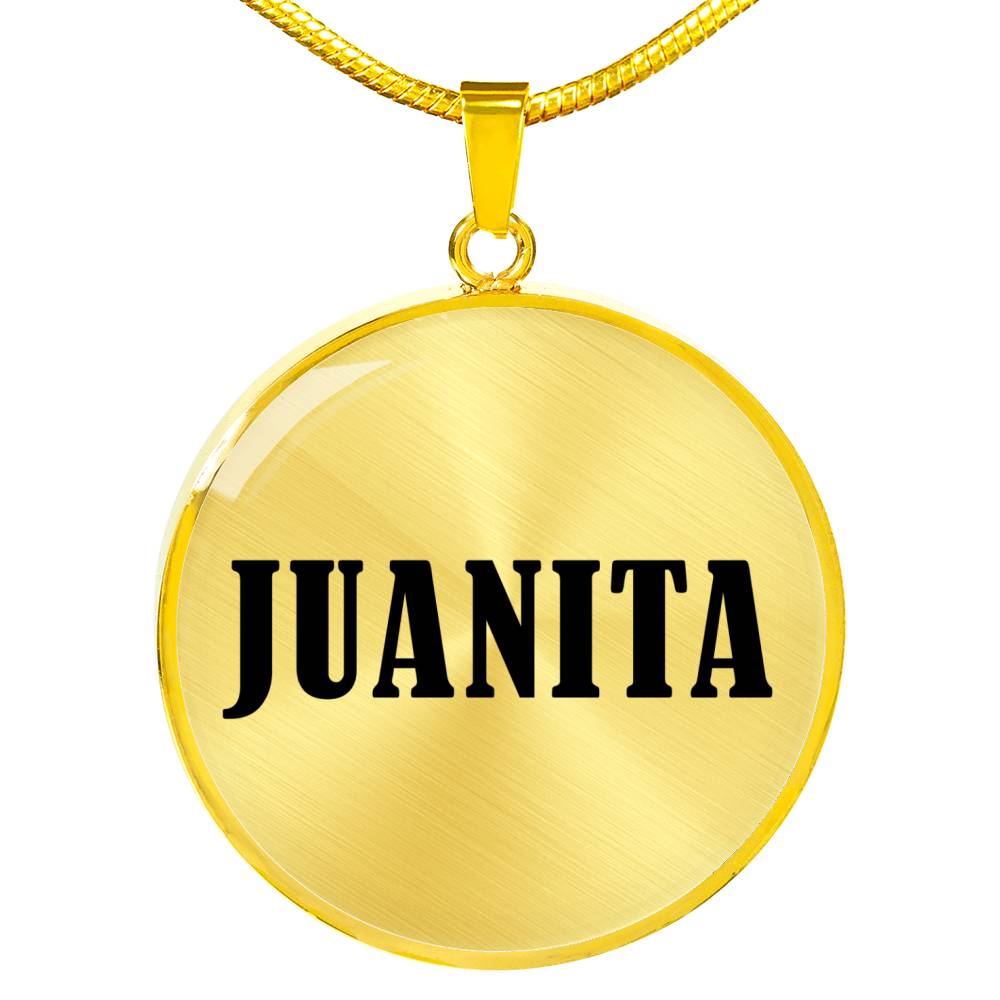 Juanita v01 - 18k Gold Finished Luxury Necklace