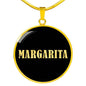 Margarita v02 - 18k Gold Finished Luxury Necklace