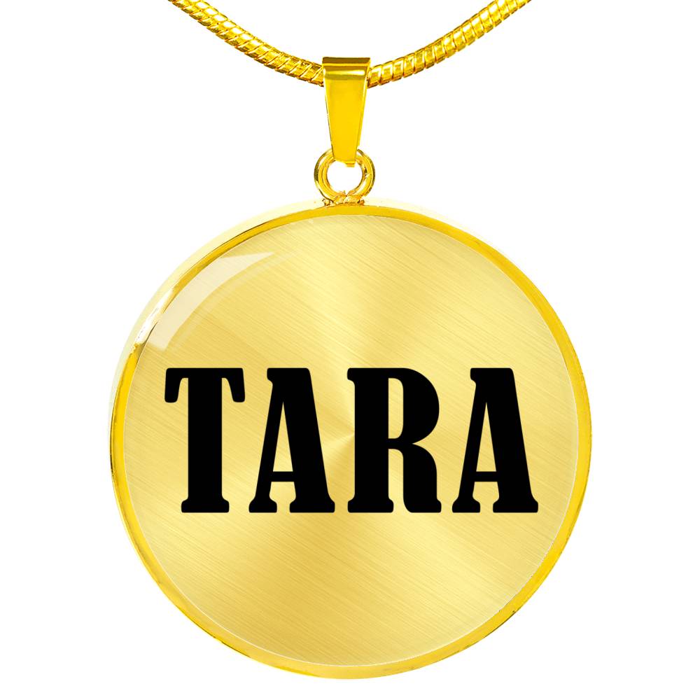 Tara v01 - 18k Gold Finished Luxury Necklace