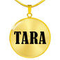 Tara v01 - 18k Gold Finished Luxury Necklace