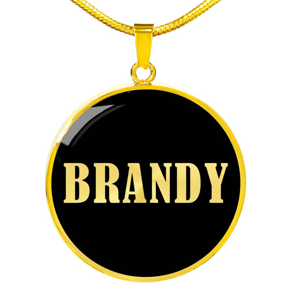 Brandy v02 - 18k Gold Finished Luxury Necklace