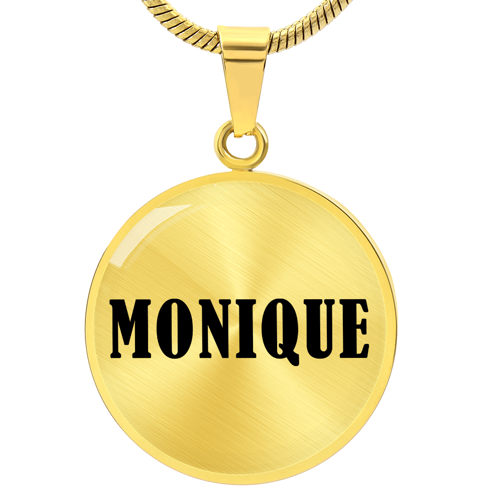 Monique v01 - 18k Gold Finished Luxury Necklace