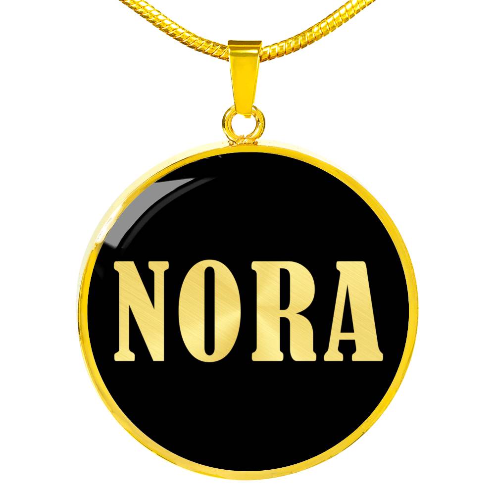 Nora v02 - 18k Gold Finished Luxury Necklace