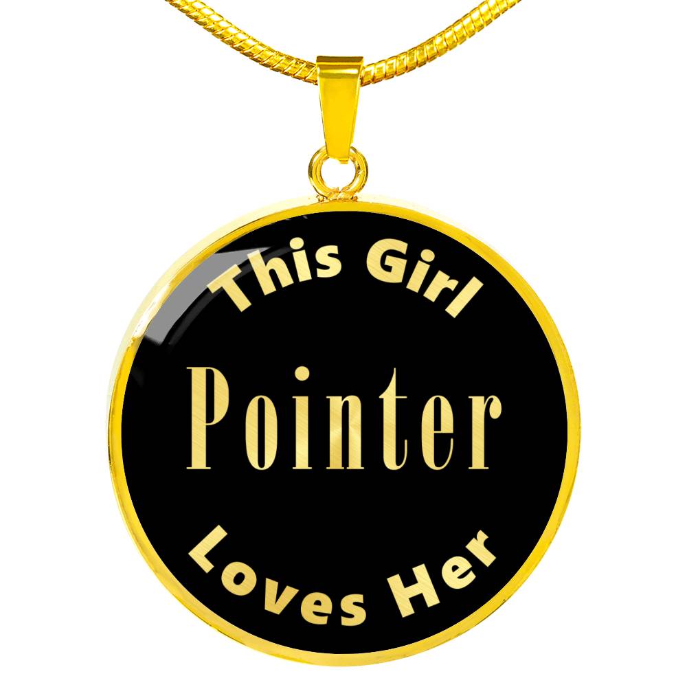 Pointer v2 - 18k Gold Finished Luxury Necklace