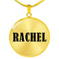 Rachel v01 - 18k Gold Finished Luxury Necklace