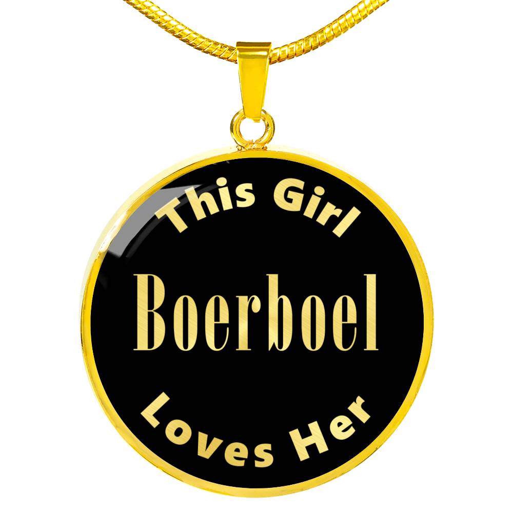 Boerboel v2 - 18k Gold Finished Luxury Necklace