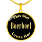 Boerboel v2 - 18k Gold Finished Luxury Necklace