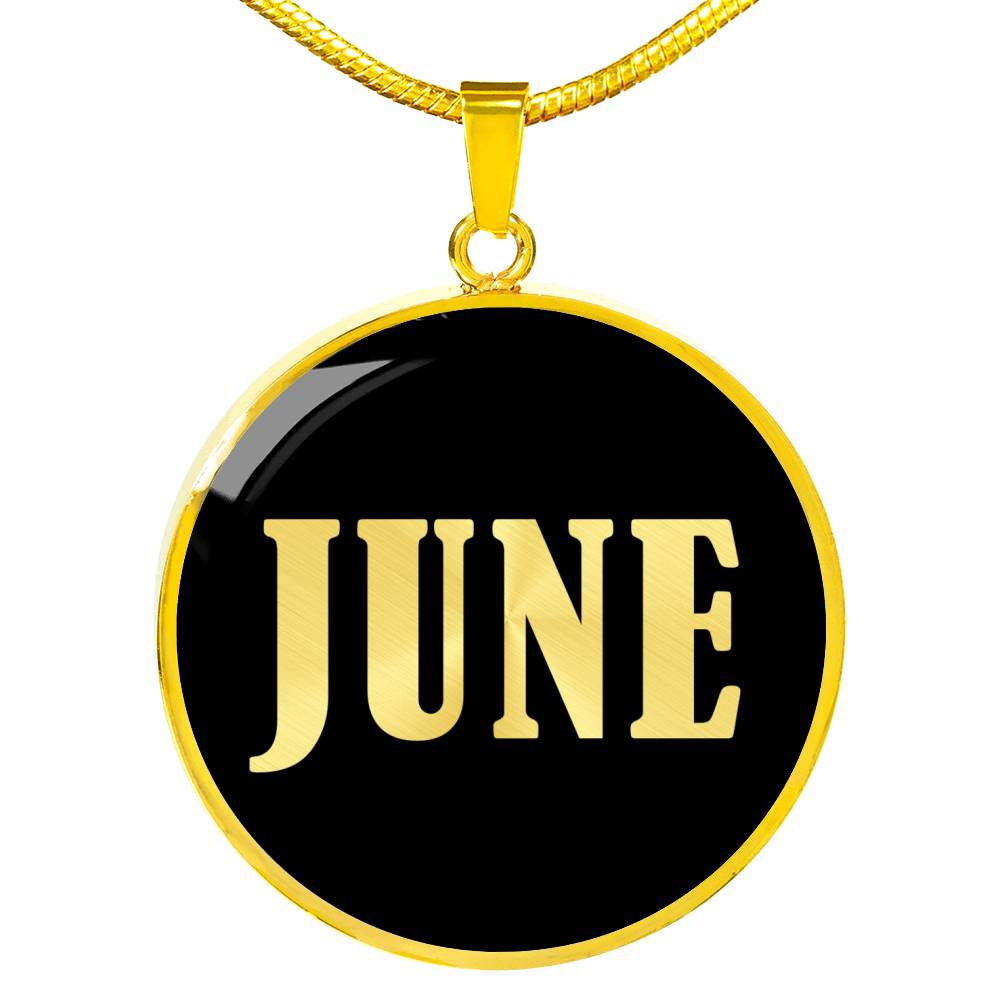 June v02 - 18k Gold Finished Luxury Necklace