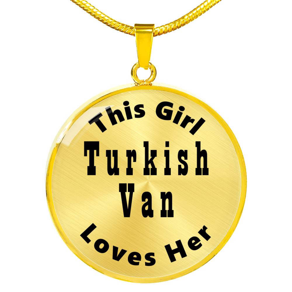 Turkish Van - 18k Gold Finished Luxury Necklace