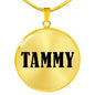 Tammy v01 - 18k Gold Finished Luxury Necklace