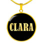 Clara v02 - 18k Gold Finished Luxury Necklace