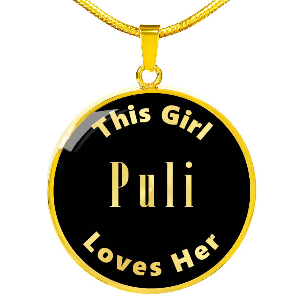 Puli v2 - 18k Gold Finished Luxury Necklace
