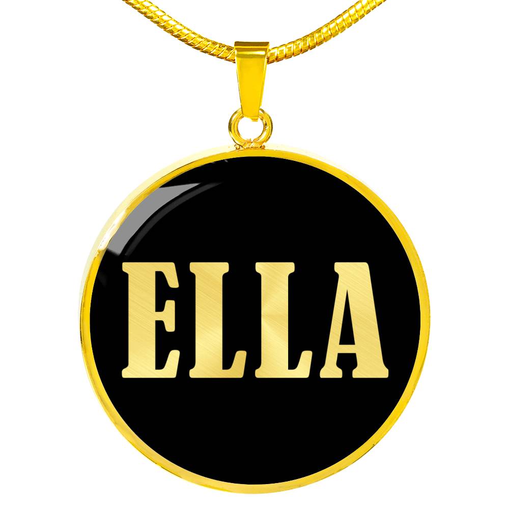 Ella v02 - 18k Gold Finished Luxury Necklace