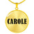 Carole v01 - 18k Gold Finished Luxury Necklace