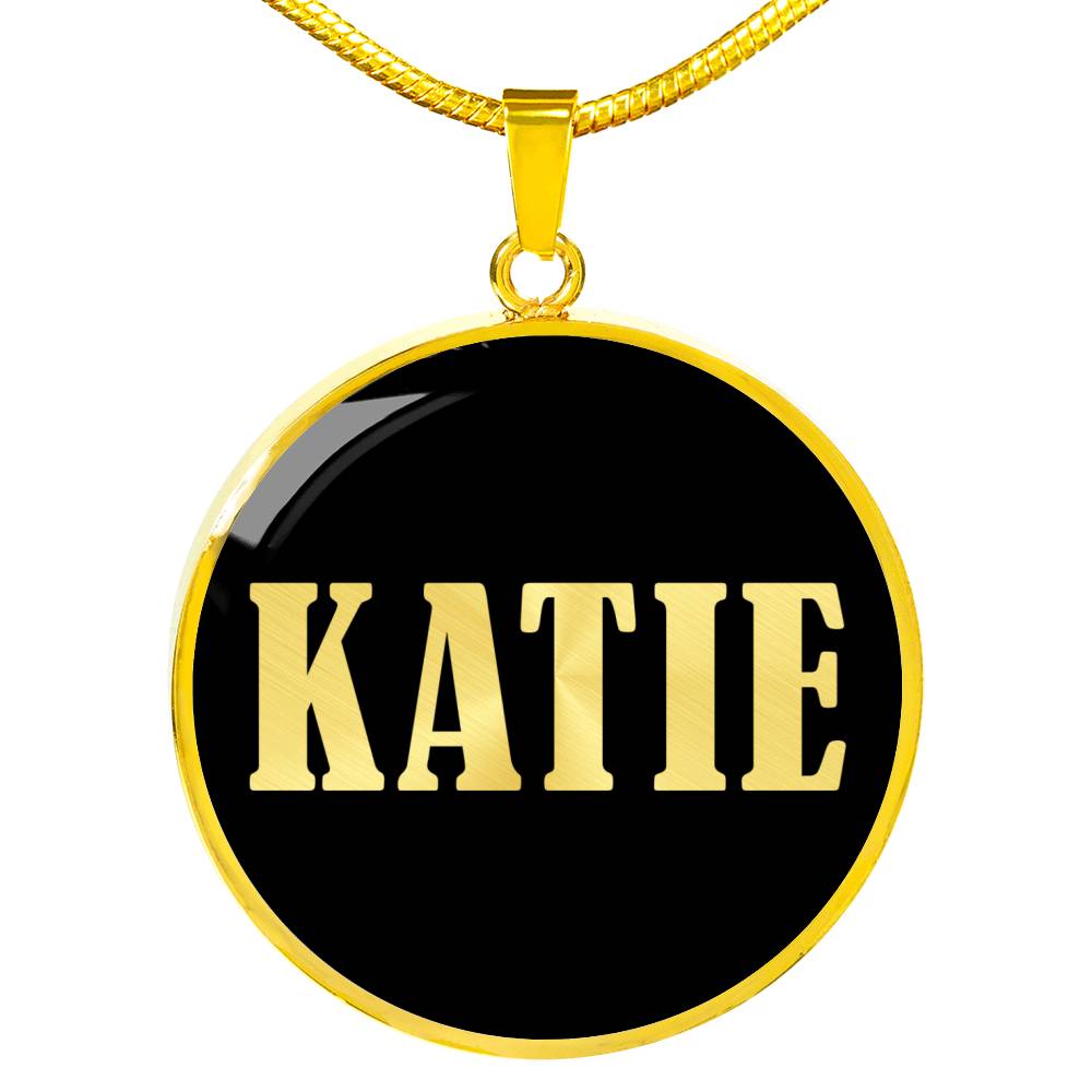 Katie v02 - 18k Gold Finished Luxury Necklace