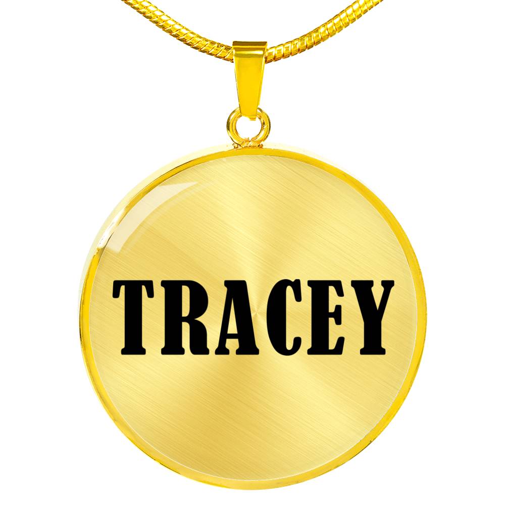 Tracey v01 - 18k Gold Finished Luxury Necklace