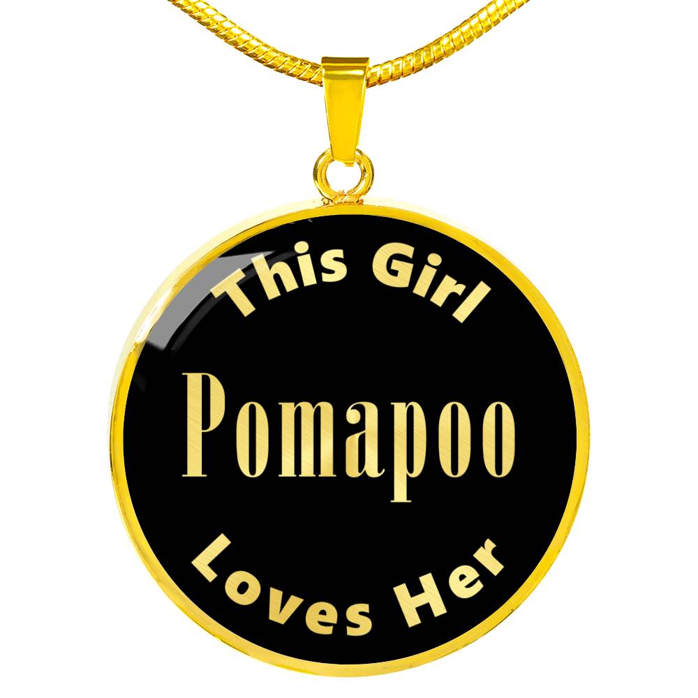 Pomapoo v2 - 18k Gold Finished Luxury Necklace