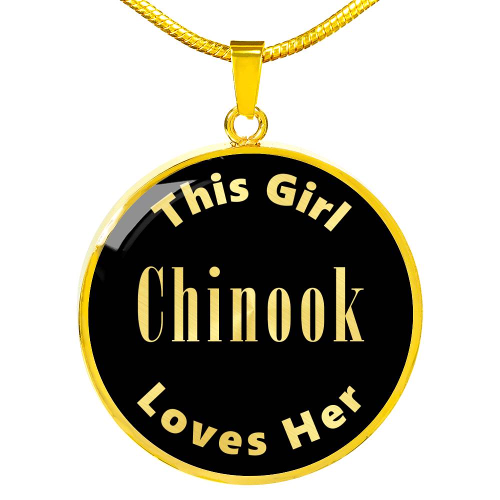 Chinook v2 - 18k Gold Finished Luxury Necklace