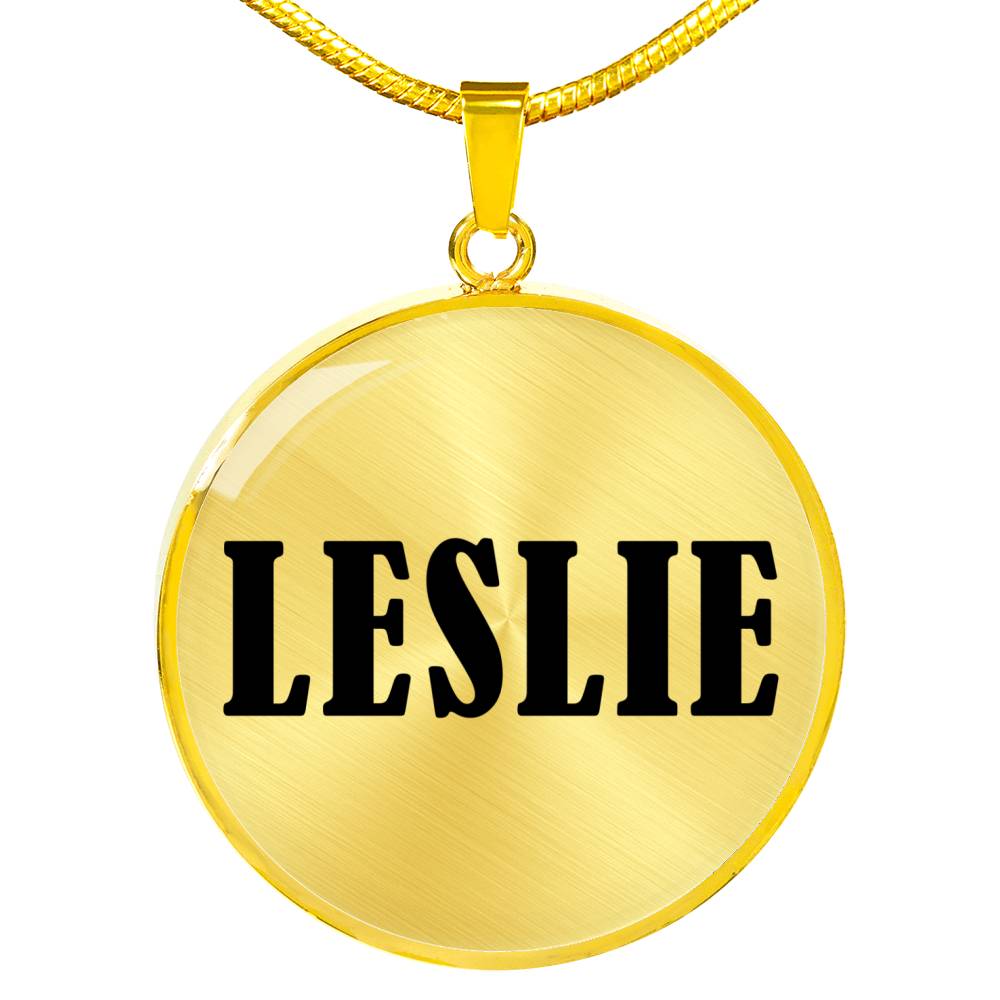 Leslie v01 - 18k Gold Finished Luxury Necklace