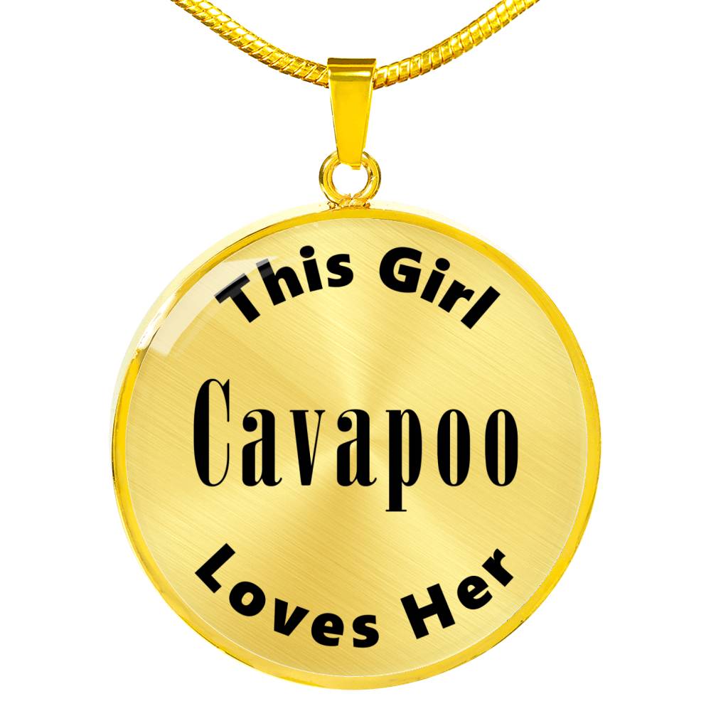 Cavapoo - 18k Gold Finished Luxury Necklace