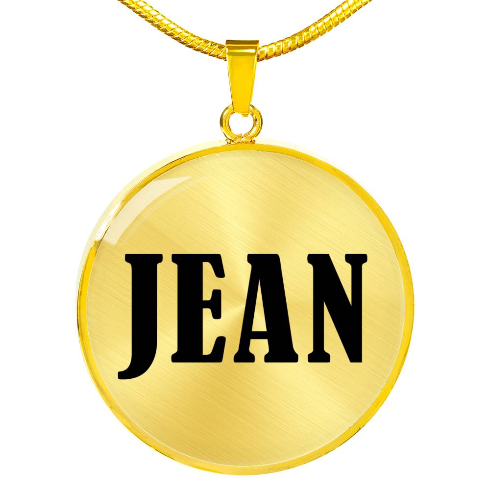 Jean v01 - 18k Gold Finished Luxury Necklace