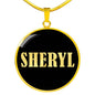 Sheryl v02 - 18k Gold Finished Luxury Necklace