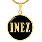 Inez v02 - 18k Gold Finished Luxury Necklace