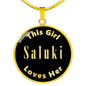 Saluki v2 - 18k Gold Finished Luxury Necklace