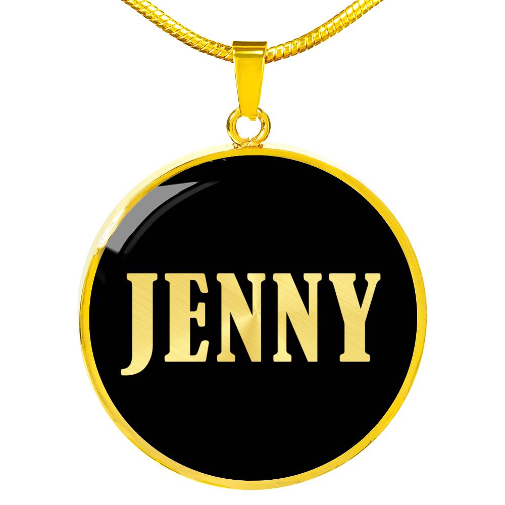 Jenny v02 - 18k Gold Finished Luxury Necklace