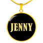 Jenny v02 - 18k Gold Finished Luxury Necklace