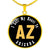 Heart In Arizona - 18k Gold Finished Luxury Necklace