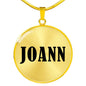 Joann v01 - 18k Gold Finished Luxury Necklace