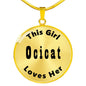 Ocicat - 18k Gold Finished Luxury Necklace