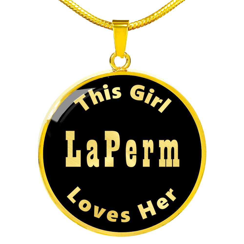 LaPerm v2 - 18k Gold Finished Luxury Necklace