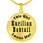 Kurilian Bobtail - 18k Gold Finished Luxury Necklace