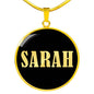 Sarah v02 - 18k Gold Finished Luxury Necklace