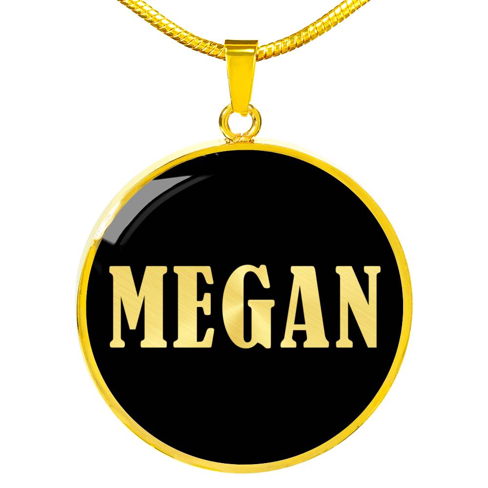 Megan v02 - 18k Gold Finished Luxury Necklace