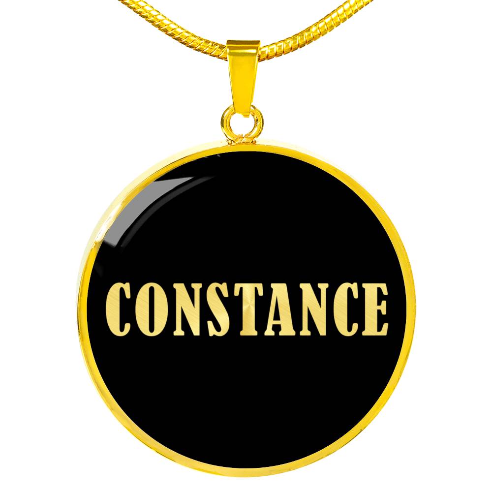 Constance v02 - 18k Gold Finished Luxury Necklace