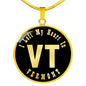 Heart In Vermont v02 - 18k Gold Finished Luxury Necklace