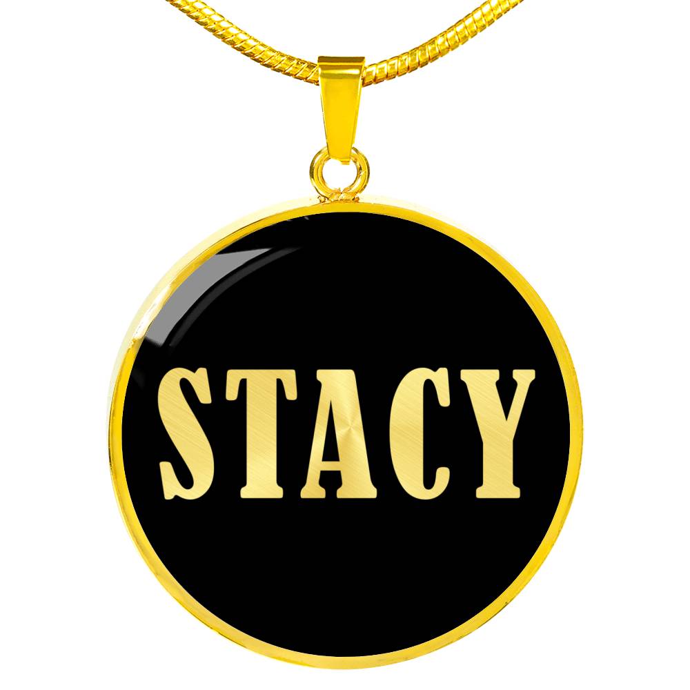 Stacy v02 - 18k Gold Finished Luxury Necklace