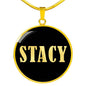 Stacy v02 - 18k Gold Finished Luxury Necklace