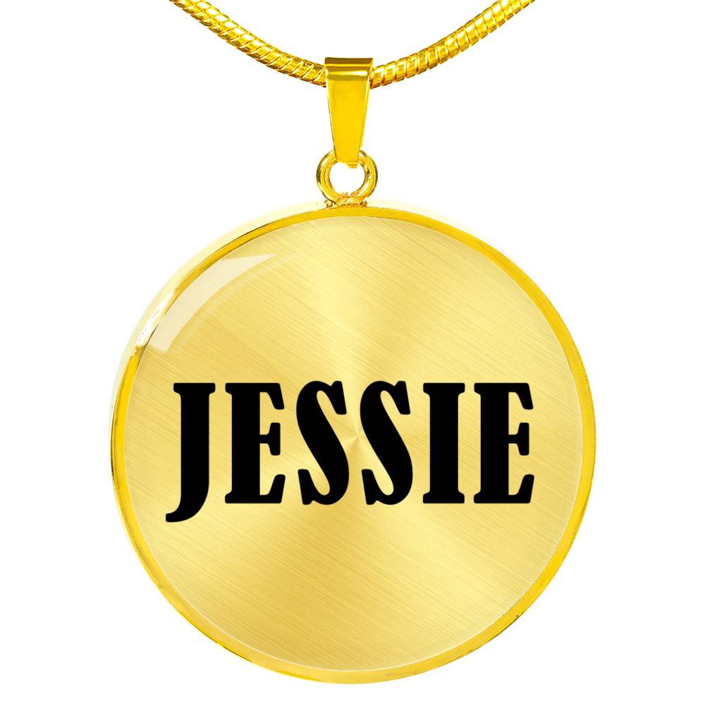 Jessie v01 - 18k Gold Finished Luxury Necklace