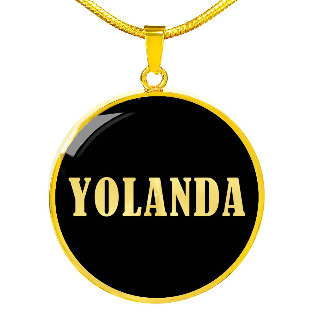 Yolanda v02 - 18k Gold Finished Luxury Necklace
