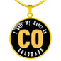 Heart In Colorado - 18k Gold Finished Luxury Necklace
