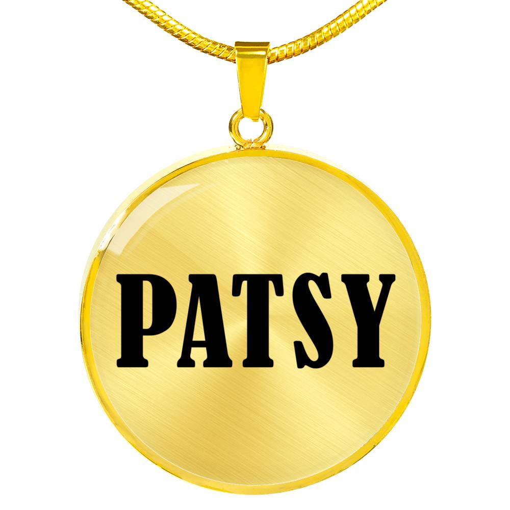 Patsy v01 - 18k Gold Finished Luxury Necklace