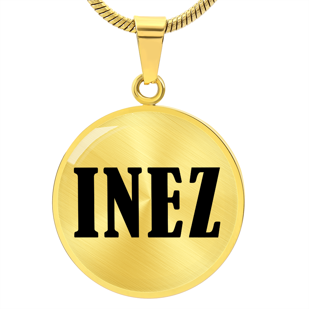 Inez v01 - 18k Gold Finished Luxury Necklace
