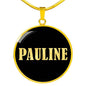 Pauline v02 - 18k Gold Finished Luxury Necklace